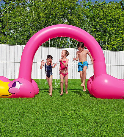 Bestway Uppblásanlegur Úðaraleikföng - 340x110x193 cm - Flamingo