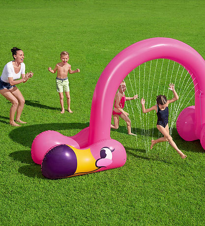 Bestway Uppblásanlegur Úðaraleikföng - 340x110x193 cm - Flamingo