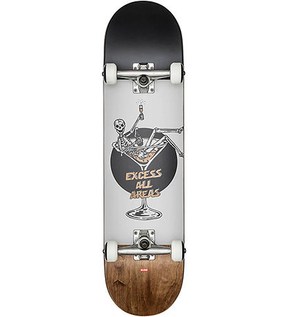 Globe Skateboard - 8'' - G1 overtollig - Wit/Bruin