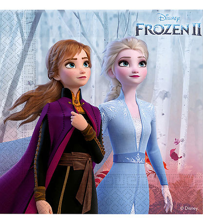 Decorata Party Napkins - 16-Pack - 25x25cm - Frozen II