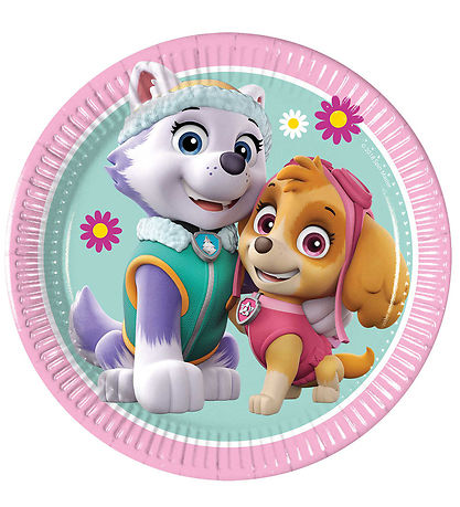 Decorata Party Cardboard plates - 8-Pack - 19.5 cm - Paw Patrol 