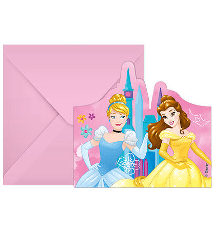 Decorata Party Invitations - 6-Pack - Princess Live Your Story
