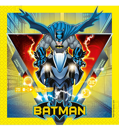 Decorata Party Napkins - 20-pack - 33x33 cm - Batman Rogue Rag