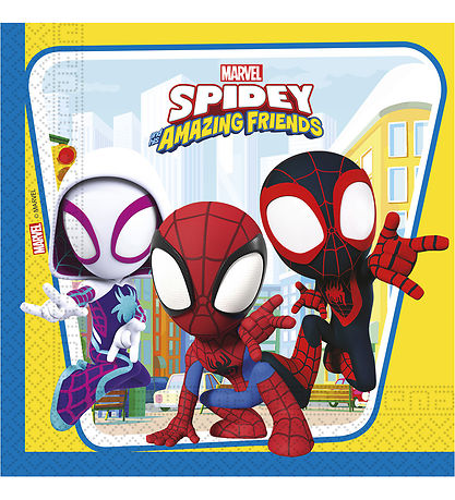 Decorata Party Napkins - 20-pack - 33x33 cm - Spidey & His Ama