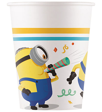 Decorata Party Cardboard mug - 8-Pack - 200 mL - Minions: The Ri