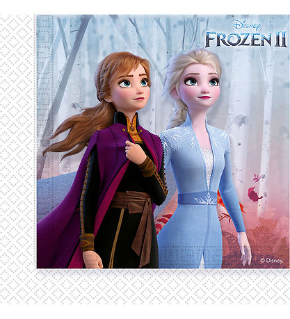 Decorata Party Napkins - 20-pack - 33x33 cm - Frozen II