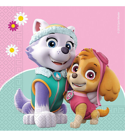 Decorata Party Napkins - 20-pack - 33x33 cm - Paw Patrol Skye