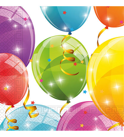 Decorata Party Servetten - pakje van 20 - 33x33 cm - Sparkling B