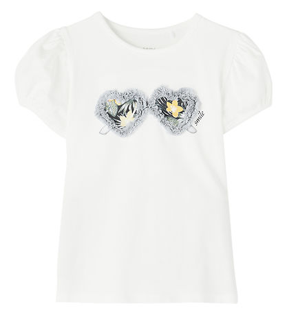T-Shirt Name It - NmfPfloride - Bright White
