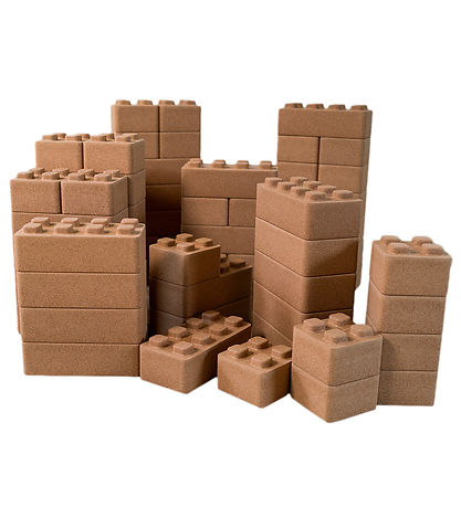 Dantoy Building Blocks - 22 Parts - Cork