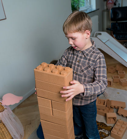 Dantoy Building Blocks - 66 Parts - Cork