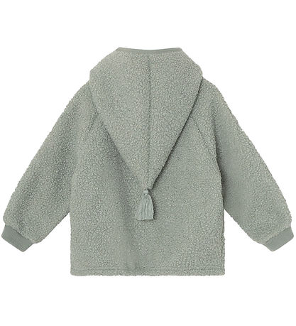Mini A Ture Fleece Jacket - Teddy - MatLiff - Pale Green