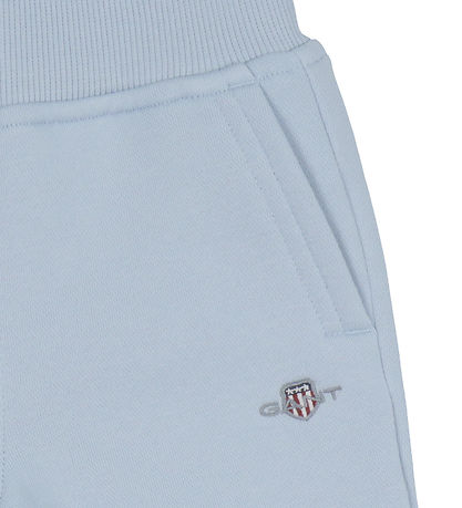 GANT Joggingbuxur - Shield - Ferskt Blue