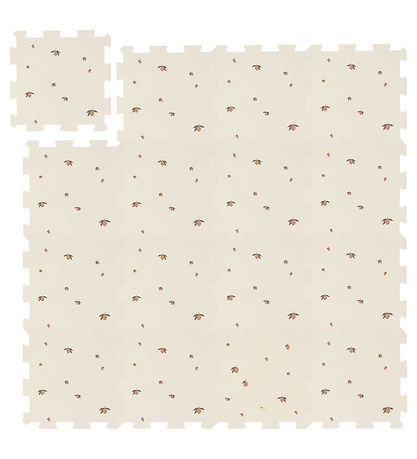 Konges Sløjd Play Mat - 16 pcs - 29x29 cm - Lemon