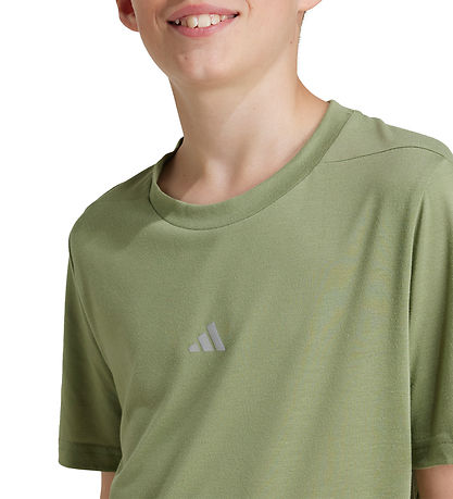 adidas Performance Stuttermabolur - J D4T - Grænt