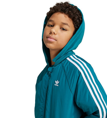 adidas Originals Puffer Jacket - Petrol w. White
