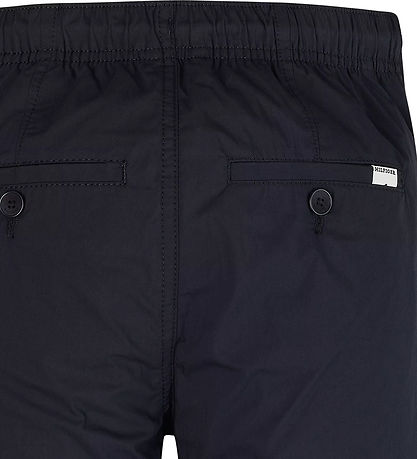 Tommy Hilfiger Byxor - Utility Wide Cargo - Desert Sky