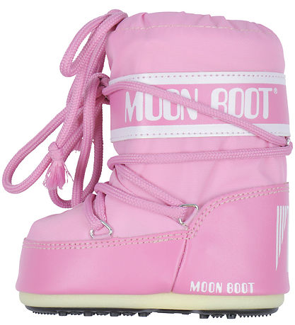 Moon Boot Kuldastígvél - Mini Tákn Nælon - Bleikt
