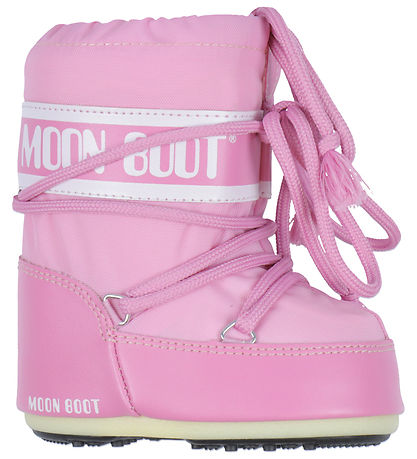 Moon Boot Kuldastígvél - Mini Tákn Nælon - Bleikt