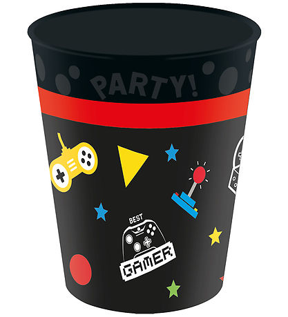 Decorata Party Plastic cups - 4-Pack - 250 mL - Gaming Party