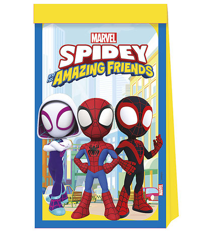 Decorata Party Candy bags - 4-Pack - Spidey Duck His Amazing Fri