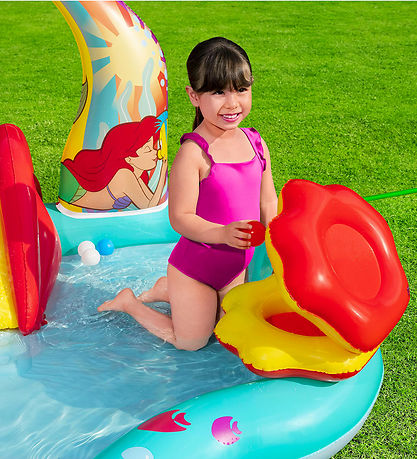 Bestway Spielbecken - 221x193x117 cm - Disney - The Little Merma