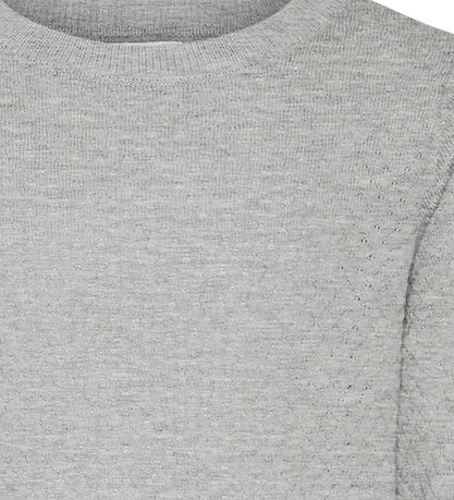Vero Moda Girl Blouse - VmCare - Noos - Knitted - Light Grey Mel