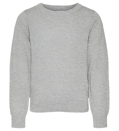 Vero Moda Girl Blouse - VmCare - Noos - Knitted - Light Grey Mel