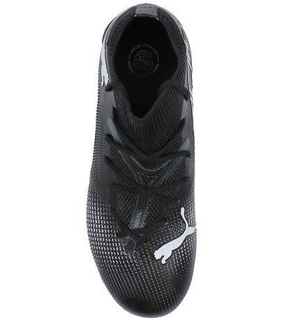 Puma Fußballschuhe - Future 7 Match FG/AG Jr - Schwarz/Weiß