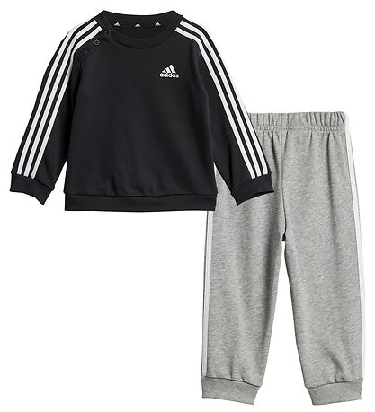 adidas Performance Sweat Set - I 3S Jog - Black/Grey