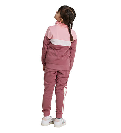 Adidas baby trainingspak roze online