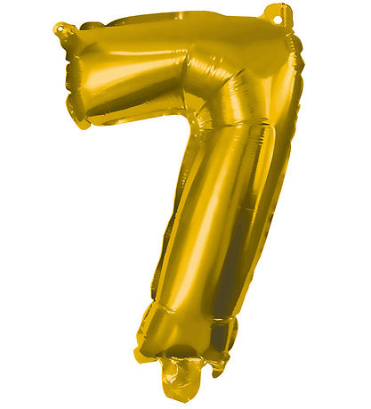 Decorata Party Þynnublöðru - 85 cm - No 7 - Gull