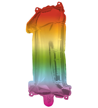 Decorata Party Þynnublöðru - 95 cm - No 1 - Rainbow