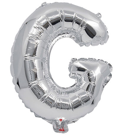 Decorata Party Þynnublöðru - 33 cm - G - Silfur