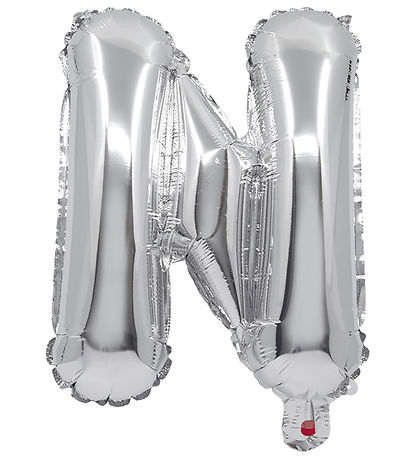 Decorata Party Folienballon - 34 cm - N - Silber