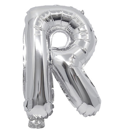 Decorata Party Þynnublöðru - 35 cm - R - Silfur