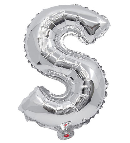 Decorata Party Þynnublöðru - 31 cm - S - Silfur