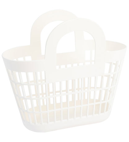 Sun Jellies Basket - 17x30x33 cm - Rosie - Cream