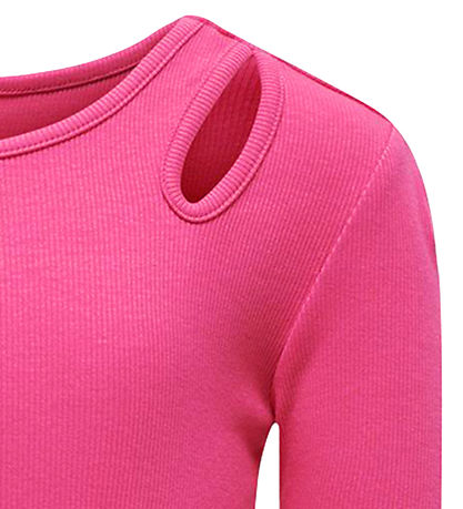 Kids Only Blússa - Rib - KogNessa - Fuchsia Purple