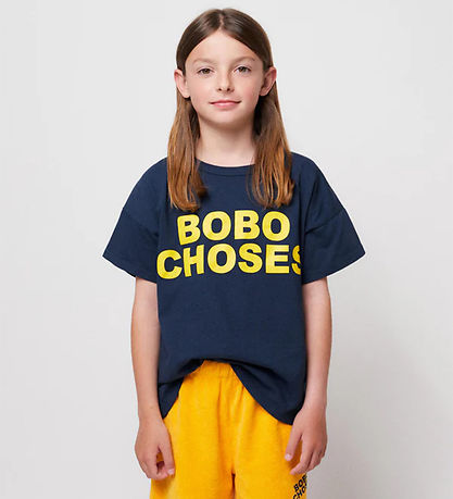 Bobo Choses Stuttermabolur - Midnight Blue