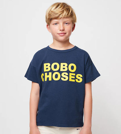 Bobo Choses Stuttermabolur - Midnight Blue