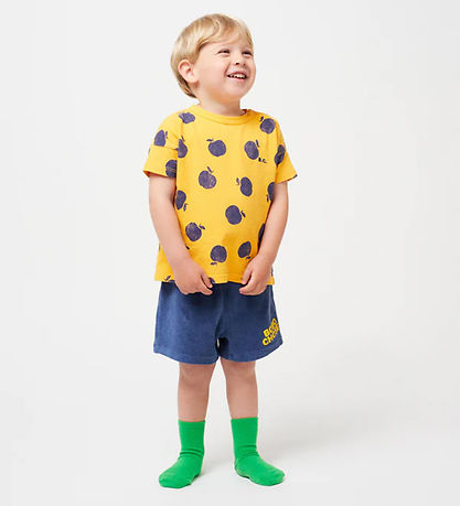 Bobo Choses Stuttermabolur - Yellow
