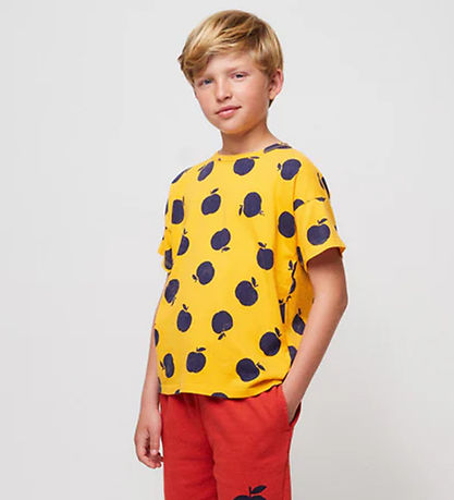 Bobo Choses Stuttermabolur - Light Yellow