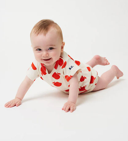 Bobo Choses Set - Bodysuit k/æ/Boomers - Offwhite