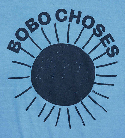 Bobo Choses Stuttermabolur - Light Blue