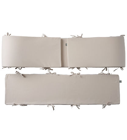 Flexa Spjälsängsskydd - 30x372 cm - Dawn - Varmgrå