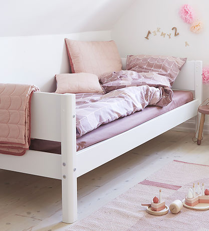 Flexa Single bed - White - 210x101x66.5 cm - White