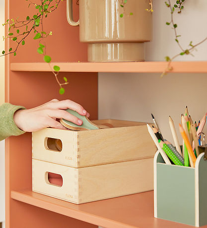 Flexa Storage Boxes - Mini - Play - Pine