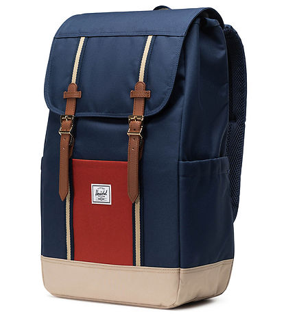 Herschel Backpack Retreat Black Iris Red Ochre Twill KW IE