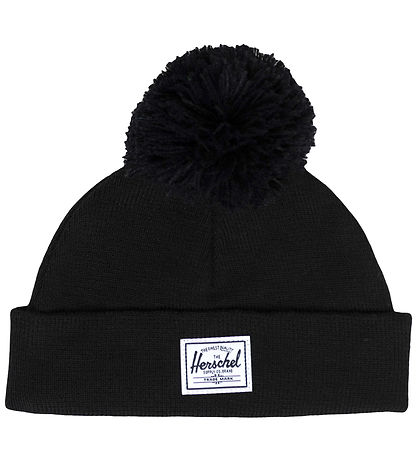 Herschel Pipo - Neulottu - Vauva Pom - Musta